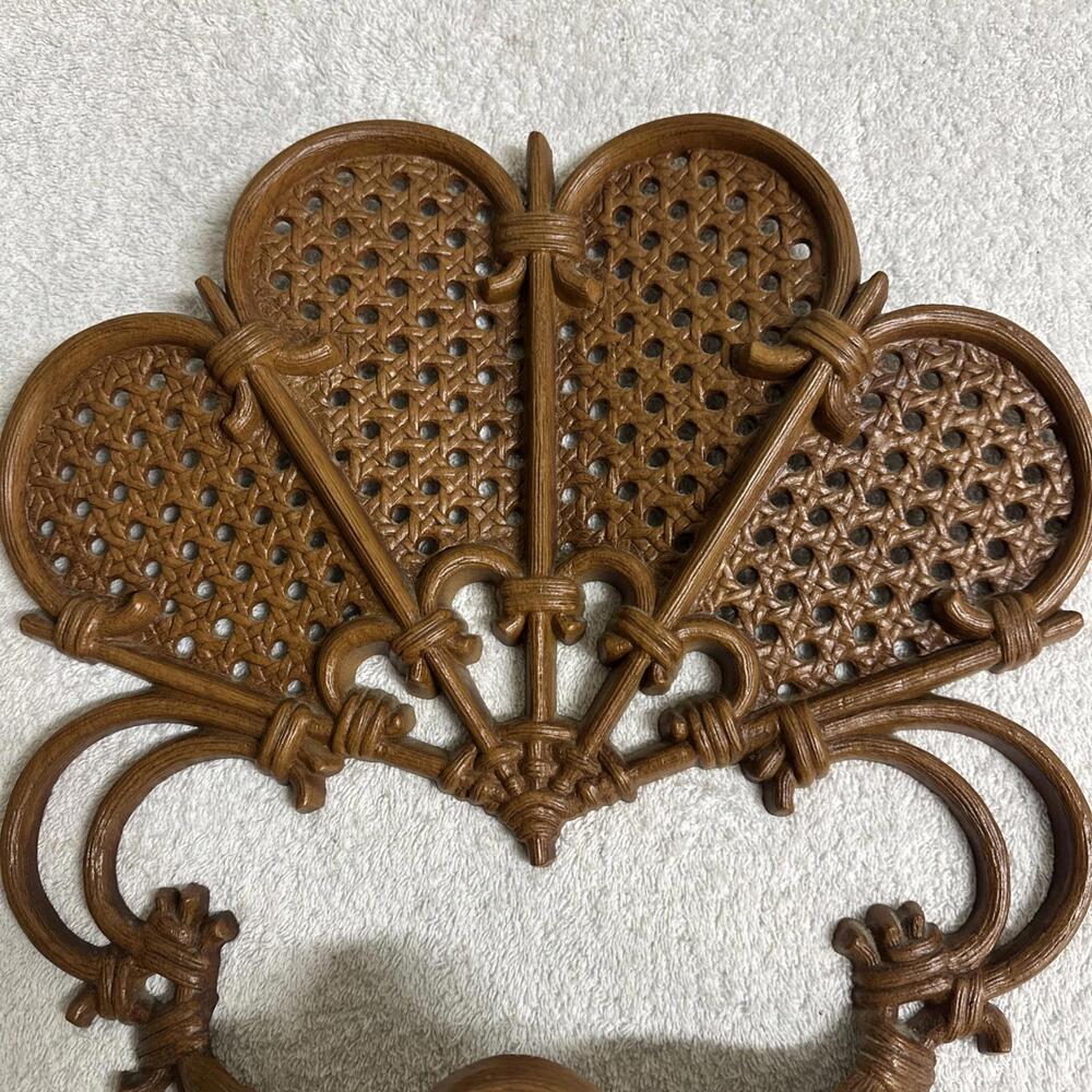 Vintage Wall Decor, Planter, Vintage Burwood Wall Planters, Faux Wood MCM EUC - Picture 8 of 8